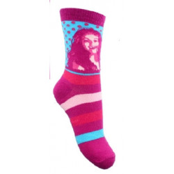 DISNEY | ponožky dívčí SOY LUNA růžovomodré s puntíky vel 27/30